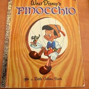 Book: Walt Disney's Pinocchio Little Golden Book